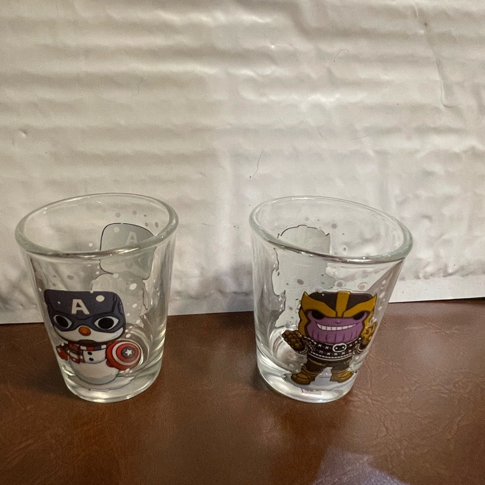 Funko Marvel Toothpick/Shot glass Set